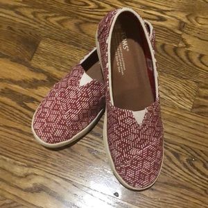 TOMS fabric slip-ons
